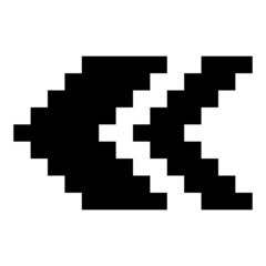 pixel arrow
