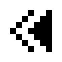 pixel arrow
