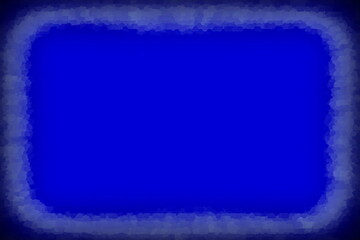 Blue frame for your text. Light geometric pattern with dust effect. Cool futuristic minimal style cover. Abstract web backdrop