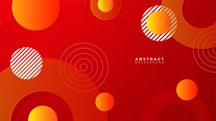 Abstract colorful red orange blue background