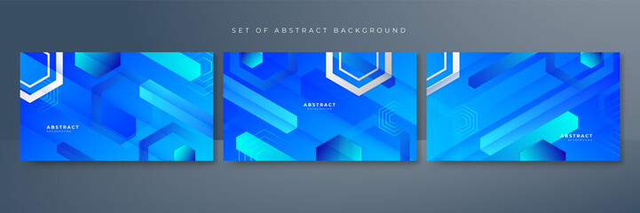 Fototapeta premium Abstract colorful blue orange yellow red background
