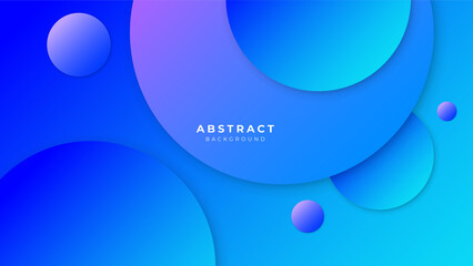 Abstract colorful blue orange yellow red background