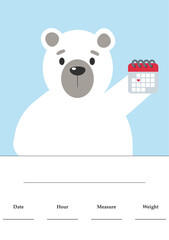 Baby shower card BOY