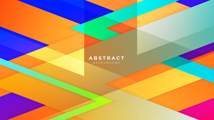 Obraz premium Abstract colorful red orange yellow blue background