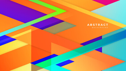 Fototapeta premium Abstract colorful red orange yellow blue background