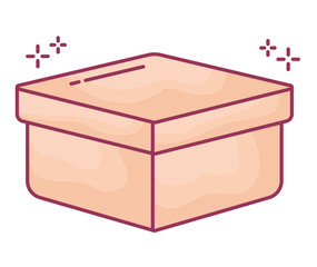 beige box design