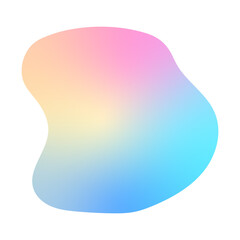 blob holo foil sticker
