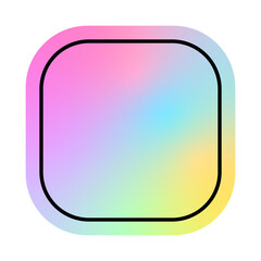 Obraz premium holo foil sticker 