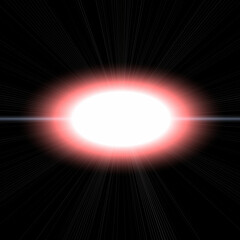 Night, stars, abstract background with rays