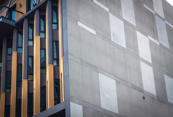 Architecture. Building Design Architecture. Modern office building. architecture detail. design and pattern. architecture with stone. building close up. detail of architecture. art with line minimal.