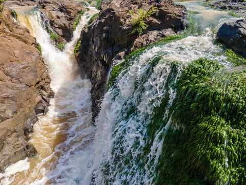 Tomas a&eacute;reas Catarata de Oc&uacute;
