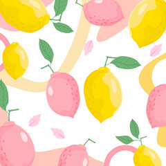 seamless pattern with fruit