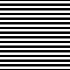 Pattern horizontal stripe seamless black and white color. Stripe pattern abstract vector for background or template.