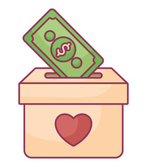 donation box design