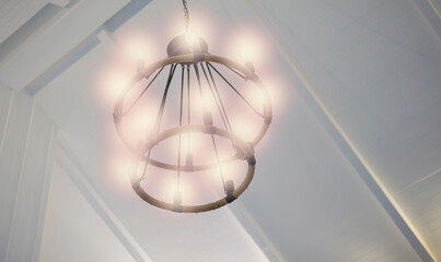 light at ceiling called chadelier