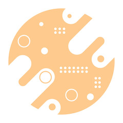 memphis circle background
