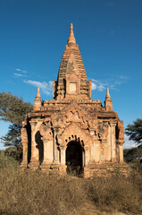 Abandoned temple, Bagan, Burma (Myanmar) - 510896743