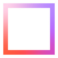 gradient square border
