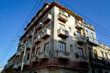 colorful oold houses in havana