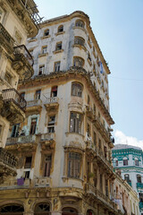 colorful oold houses in havana
