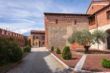 Abbey of san nazzaro sesia, Novara, Italy