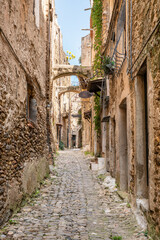 View of Busman Vecchia, Imperia, Italy