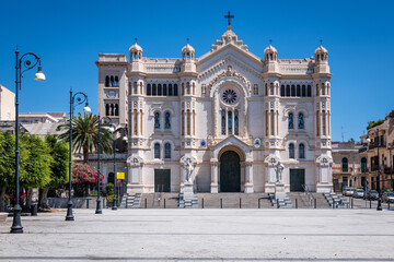 Fototapeta na wymiar Reggio Calabria Cathedral, Reggio Calabria, Calabria, Italy