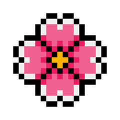 pixel flower
