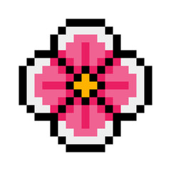 pixel flower
