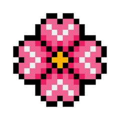 pixel flower
