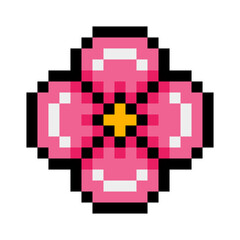 pixel flower

