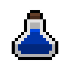 pixel blue potion
