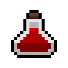 pixel red potion
