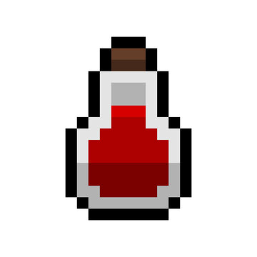 Pixel Red Potion
