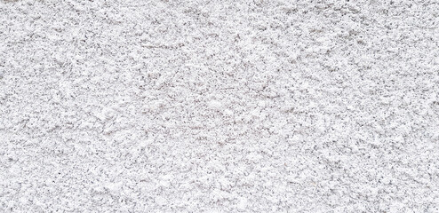 White concrete wall for background. Painted brickwork wallpaper. Exterior design in loft style concept.