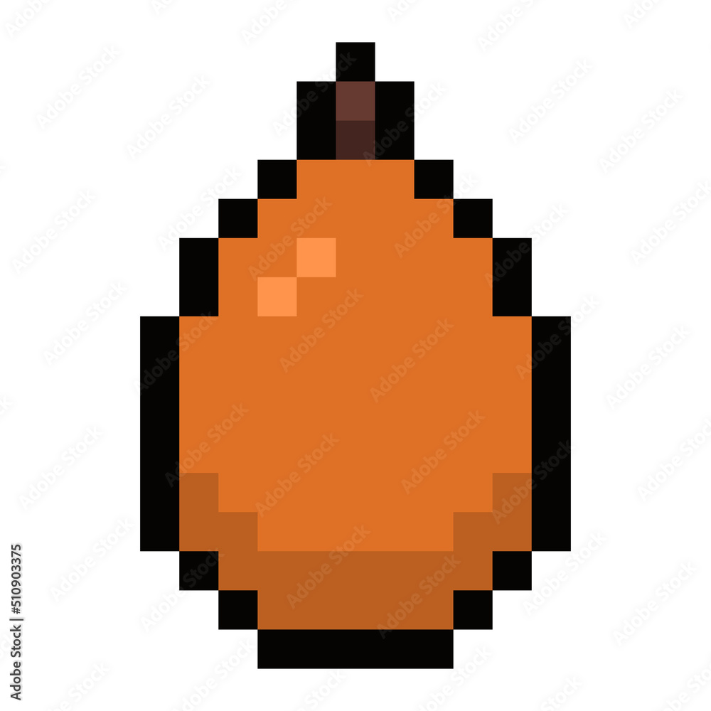 Poster pixel papaya