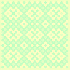 Multicolor truchet tiling connections illustration