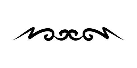 flourish swirl divider
