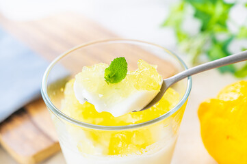 フルーツヨーグルトゼリー