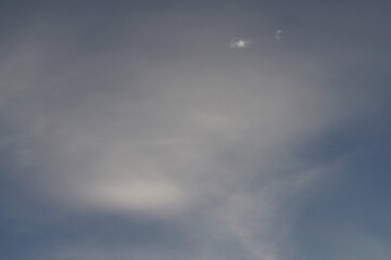 Wolken Himmel bei starker und homogener Bedeckung