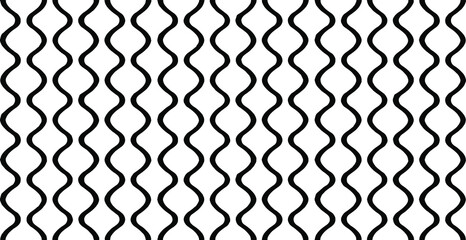 Fototapeta premium Swirled and curled stripes and brush strokes texture. Marble or acrylic atrwork imitation. Cool and swirly background. Abstract vector illustration. Black isolated on white. EPS10 