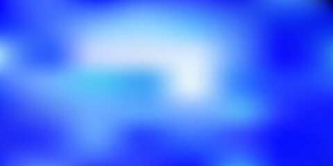 Light blue vector blur layout.