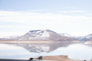 lake in the mountains