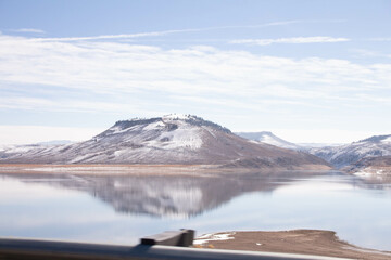 lake in the mountains