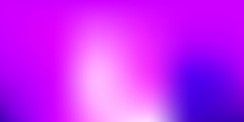 Light Purple, Pink vector gradient blur pattern.