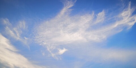 blue sky with clouds