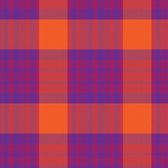 Purple Asymmetric Plaid textured Seamless Pattern