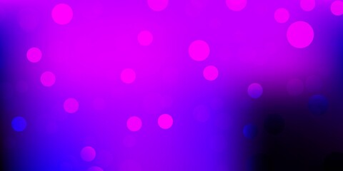Light purple vector pattern with spheres.