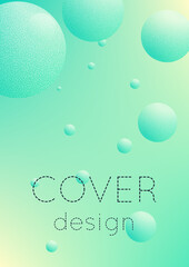 Holographic fluid with radial circles