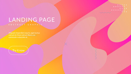 Rainbow Layout. Vibrant Paper. Flat Landing Page. Color Abstract Flyer. Neon Background. Purple Mobile Poster. Colorful Template. Geometric Journal. Violet Rainbow Layout
